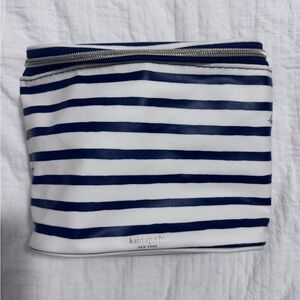 Kate Spade Navy and White Striped Lunch Box
